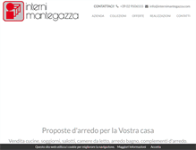 Tablet Screenshot of internimantegazza.com